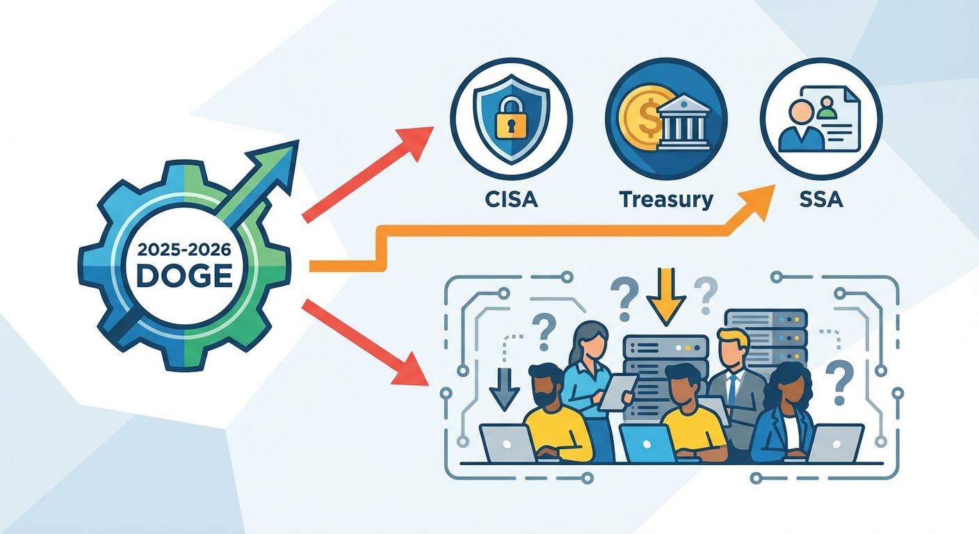 Illustration for DOGE's Federal IT Cuts Are a Masterclass in What Not to Do to Legacy Infrastructure